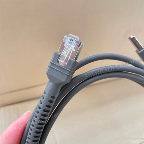 สายเครื่องอ่านบาร์โค้ด USB Cable for Zebra Motorola Symbol Original ของแท้หัวเหล็ก ใช้ได้กับ Zebra ทุกรุ่น สายยาว 2 เมตร (7 ฟุต) - Image 3